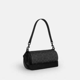 Andre Barrel Bag 24, Signature Canvas