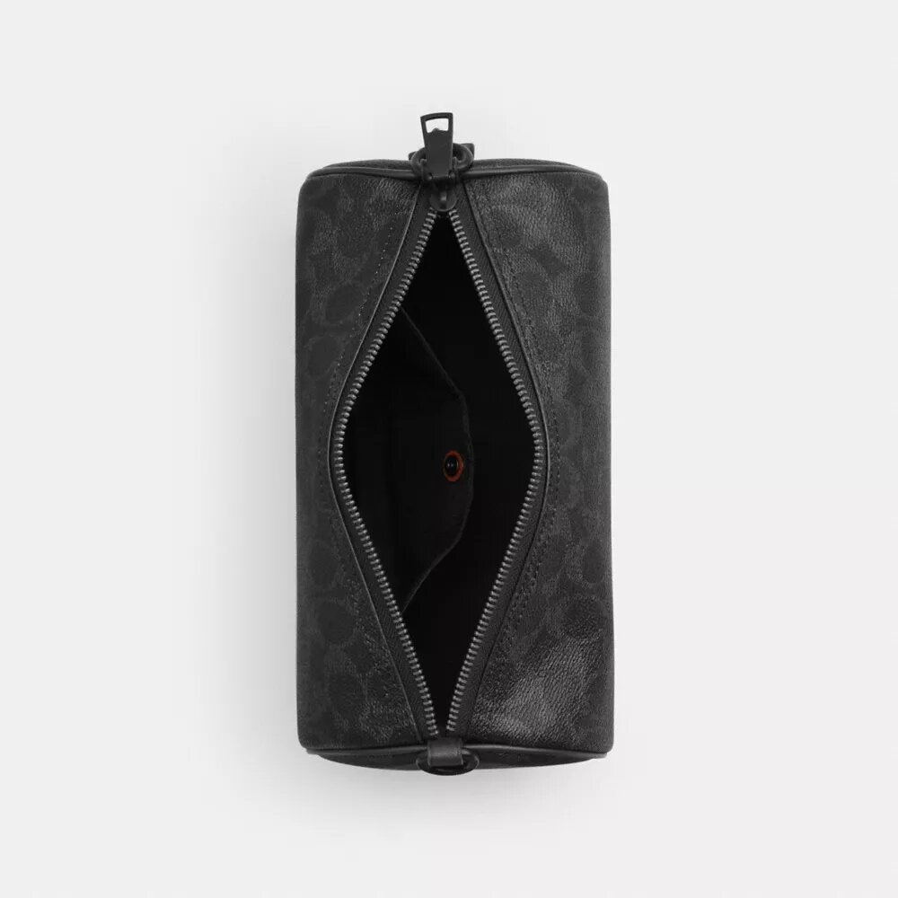 Andre Barrel Bag 24, Signature Canvas