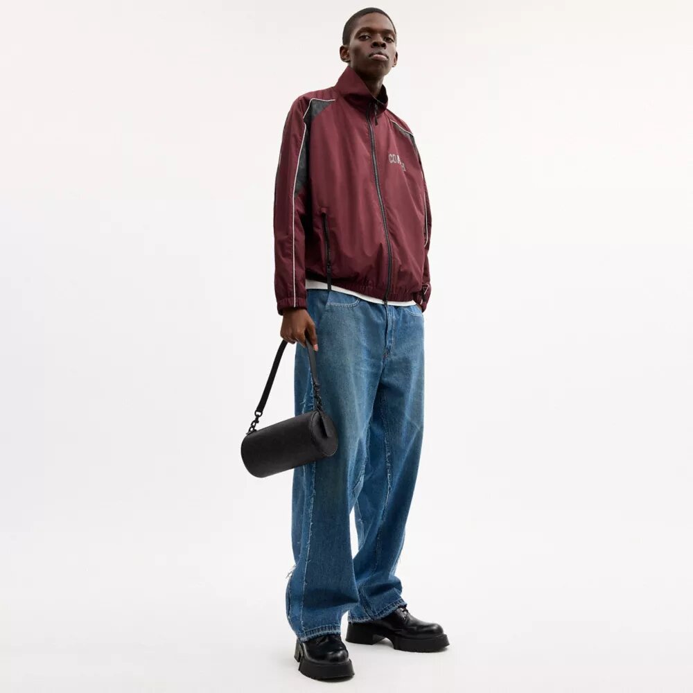Andre Barrel Bag 24, Signature Canvas