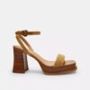 Çay Gülü Platform Sandalet