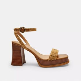 Çay Gülü Platform Sandalet