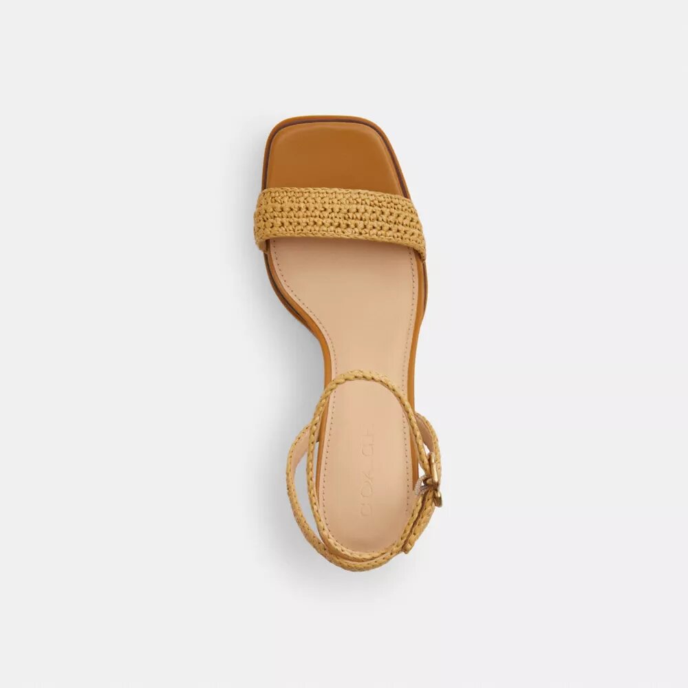 Çay Gülü Platform Sandalet