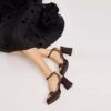 Çay Gülü Platform Sandalet