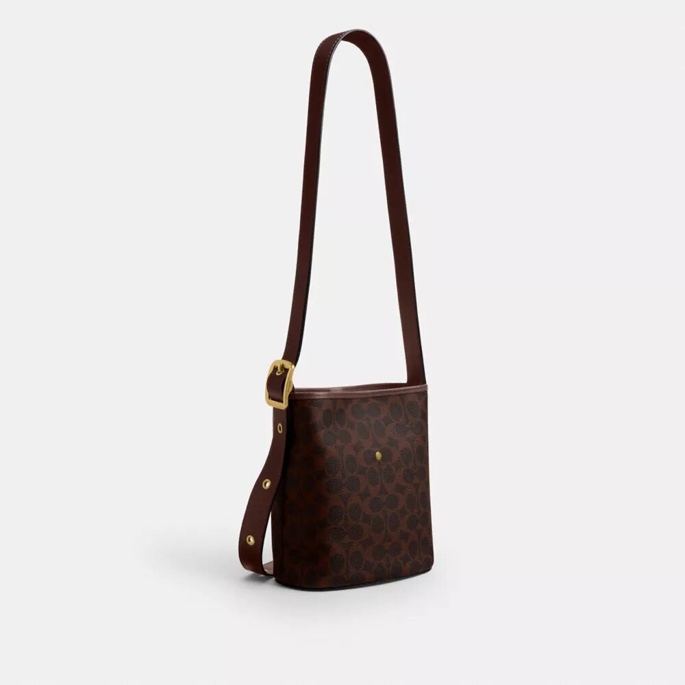 Bleecker Kova Çanta 21, Signature Canvas