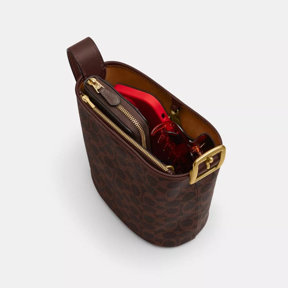 Bleecker Kova Çanta 21, Signature Canvas
