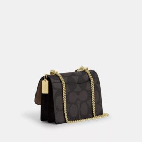 Blok Desenli Signature Canvas Klare Çapraz Çanta