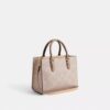 Blok Desenli Signature Canvas Maggie Küçük Tote Çantası