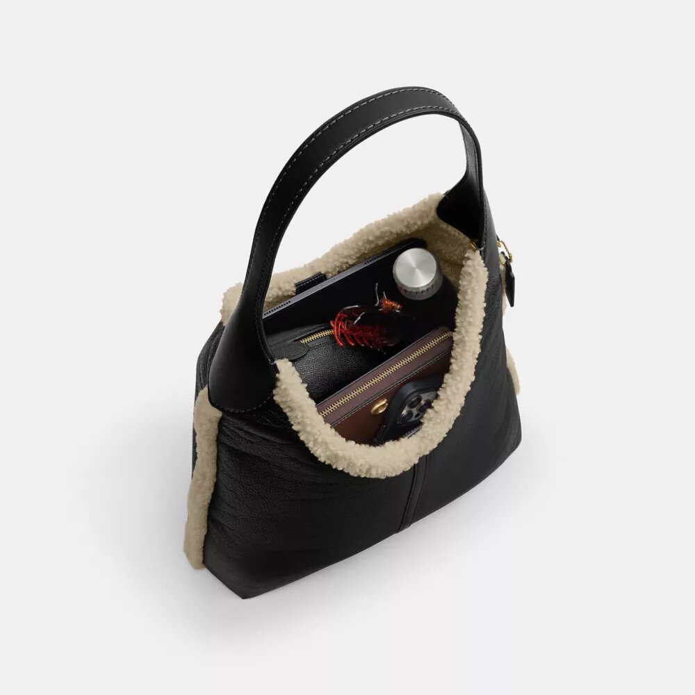 Brooklyn Omuz Çantası 39, Shearling