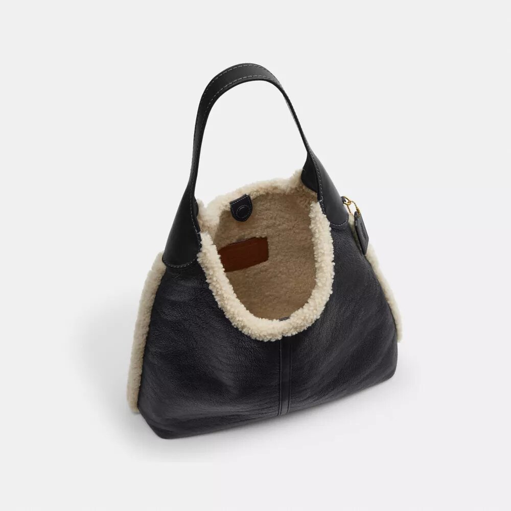 Brooklyn Omuz Çantası 39, Shearling