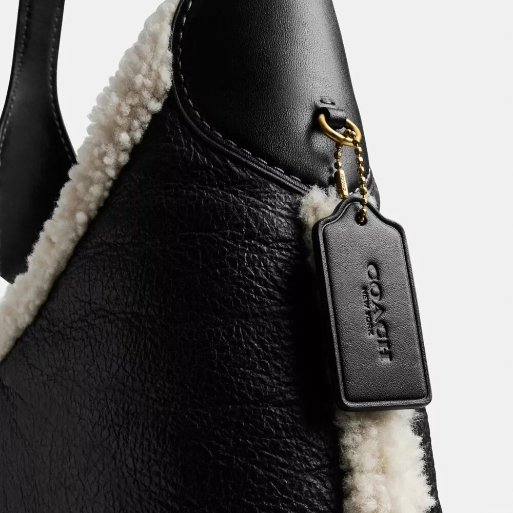 Brooklyn Omuz Çantası 39, Shearling