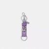 Charm'lı Signature Canvas Trigger Çıtçıtlı Çanta Süsü