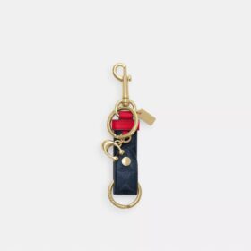 Charm'lı Signature Canvas Trigger Çıtçıtlı Çanta Süsü