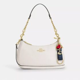 Charm’lı Signature Canvas Trigger Çıtçıtlı Çanta Süsü