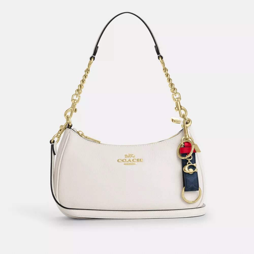 Charm'lı Signature Canvas Trigger Çıtçıtlı Çanta Süsü