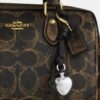 Charms Detaylı Loved Signature Canvas Mini Rowan Çapraz Askılı Çanta