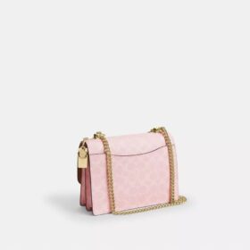 Charms Detaylı Signature Canvas Klare Çapraz Askılı Çanta