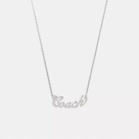Coach Script İsim Plakalı Kolye