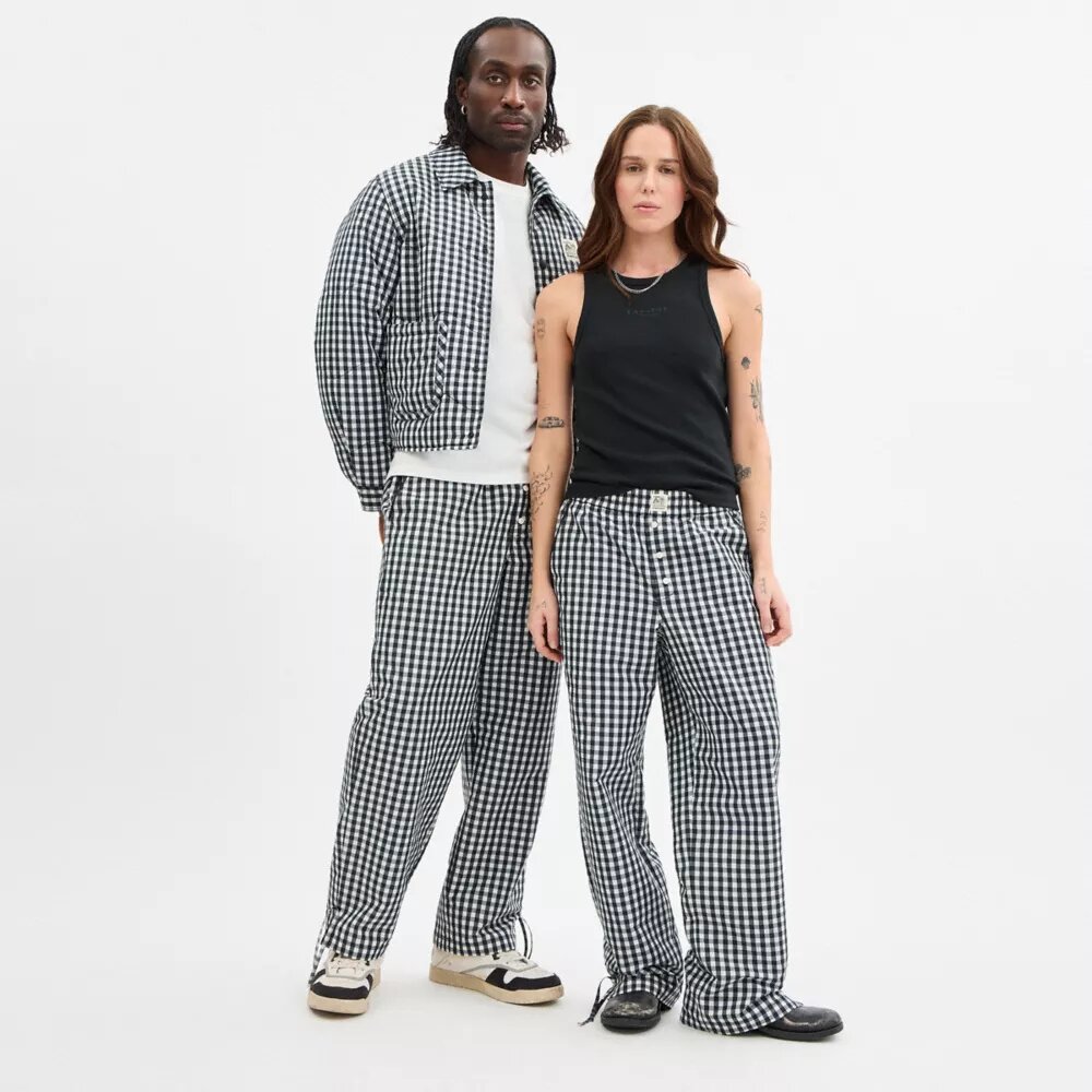 Coachtopia Loop Gingham Pantolon