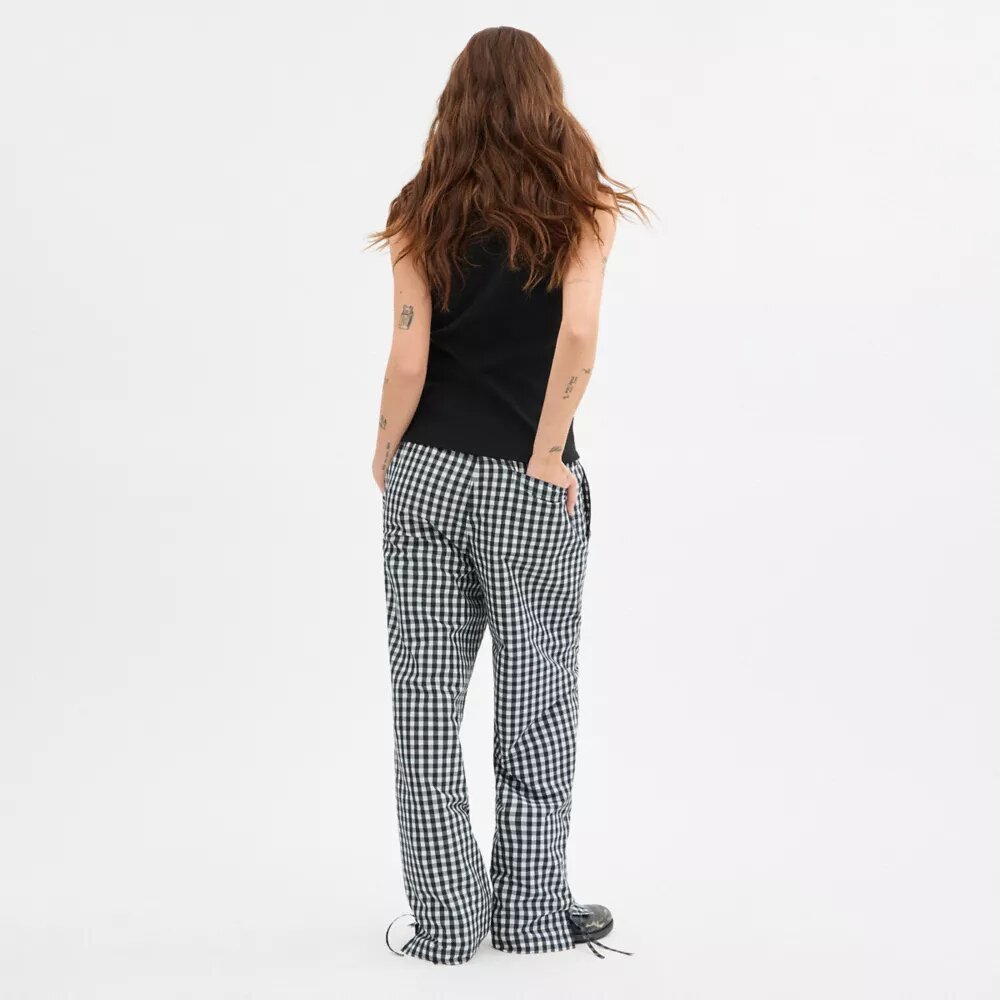 Coachtopia Loop Gingham Pantolon
