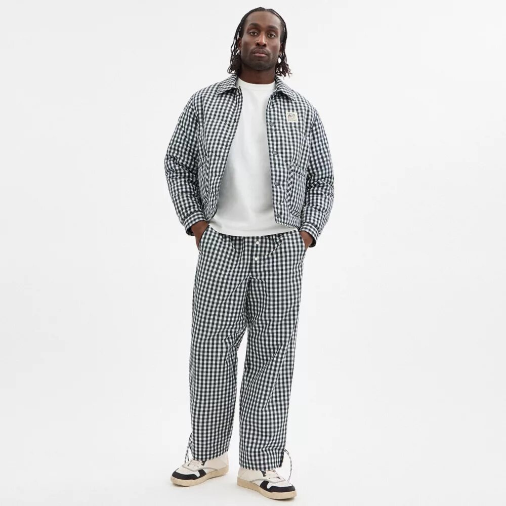 Coachtopia Loop Gingham Pantolon