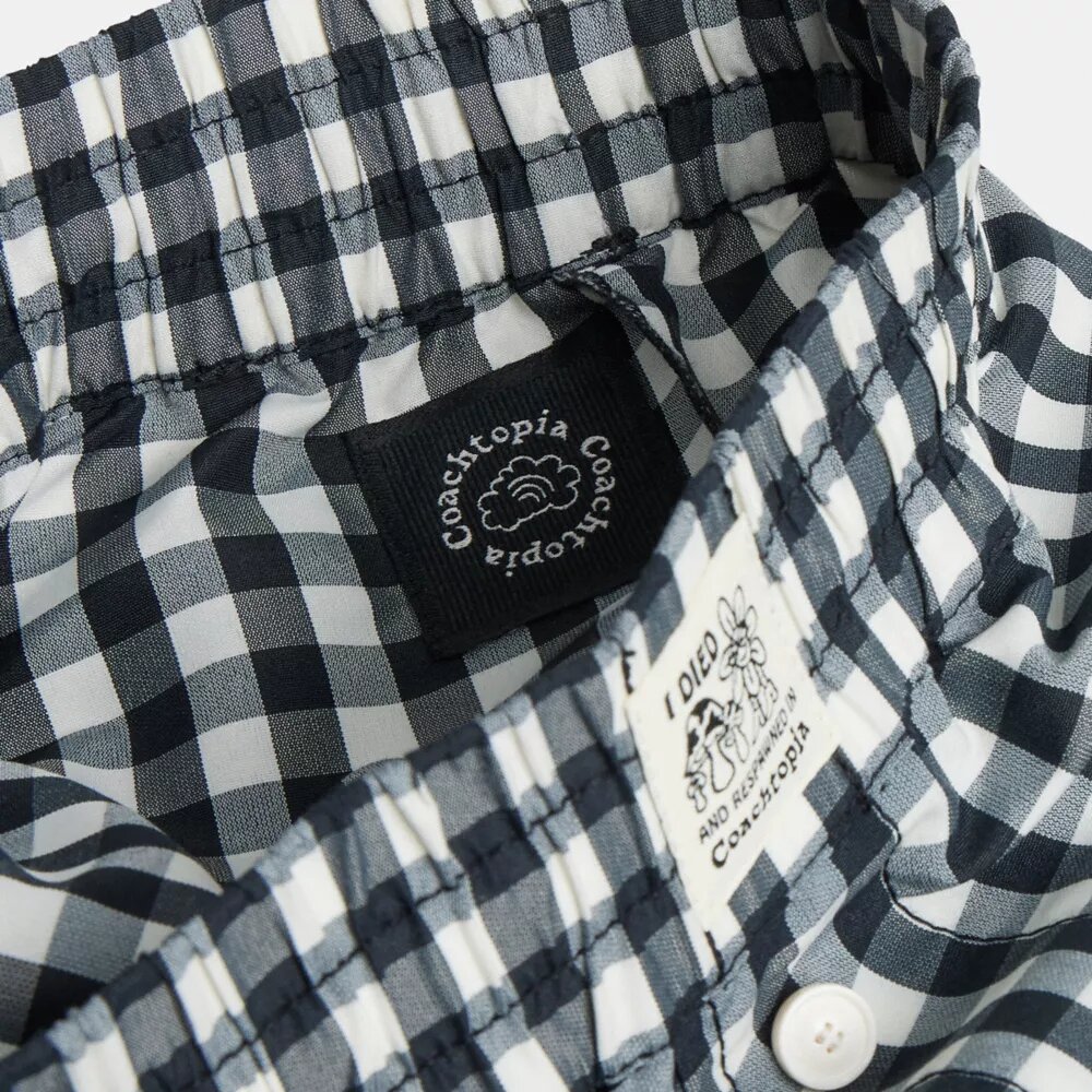 Coachtopia Loop Gingham Pantolon