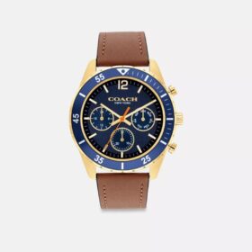 Cole Kronograf Saat, 44 mm