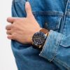 Cole Kronograf Saat, 44 mm