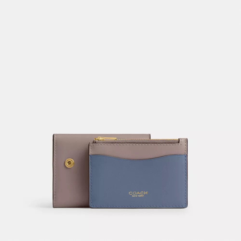 Colorblock Tasarımlı Temel Kartlık Cüzdan