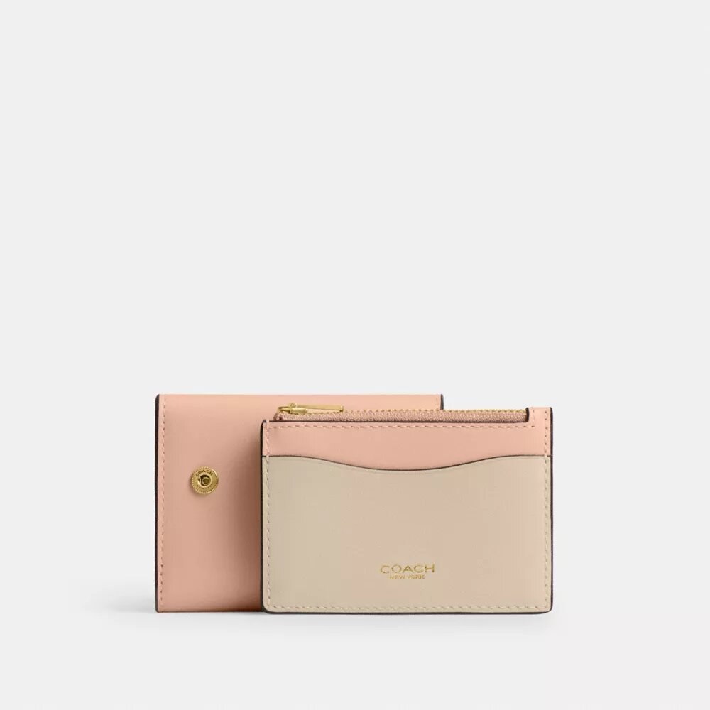 Colorblock Tasarımlı Temel Kartlık Cüzdan