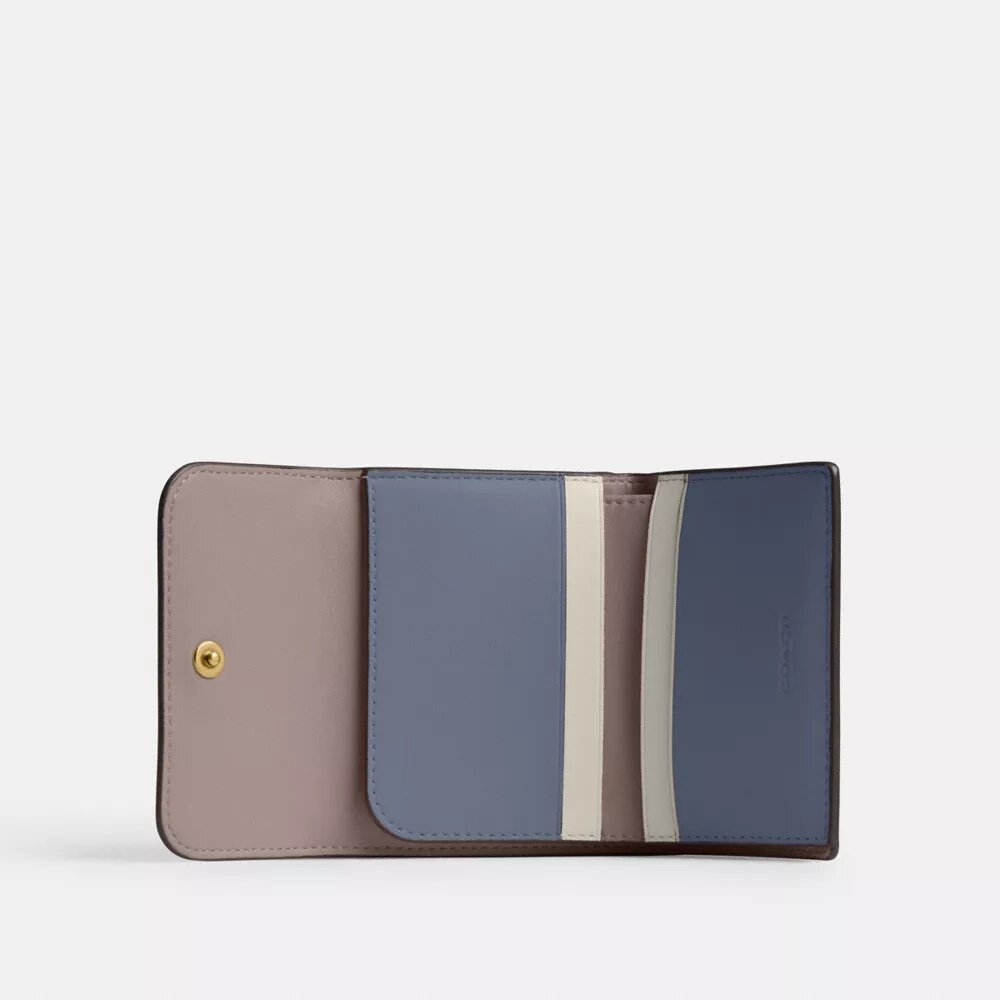 Colorblock Tasarımlı Temel Kartlık Cüzdan