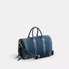 Compass Çanta 35, Yenilenebilir Pamuklu Denim ve Süsler