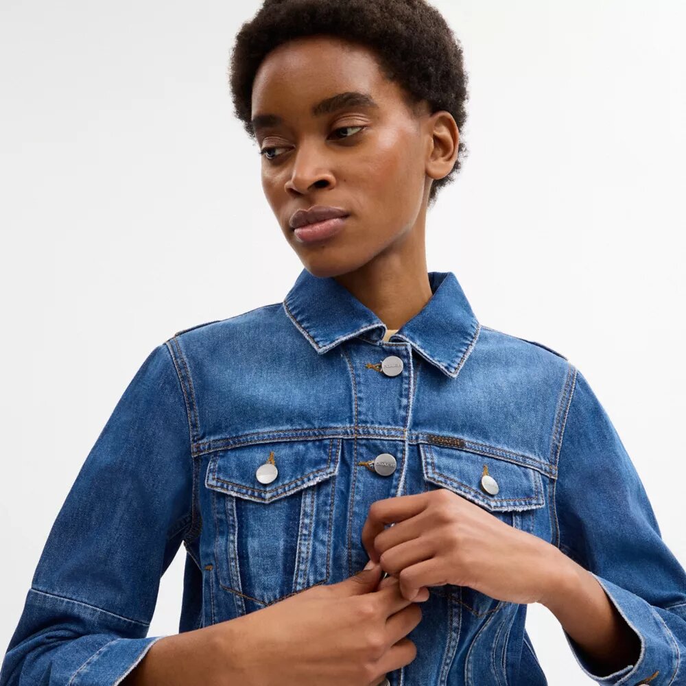 Dar Kesim Denim İş Ceketleri