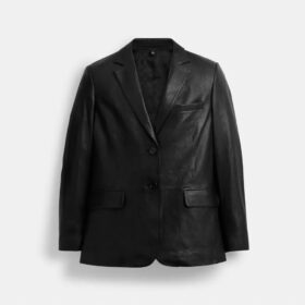 Deri Blazer Ceket