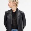 Deri Blazer Ceket