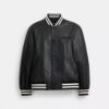Deri Varsity Ceket