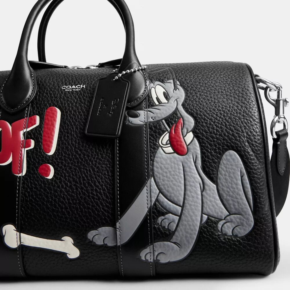 Disney X Coach Compass Çanta 35, Pluto ile