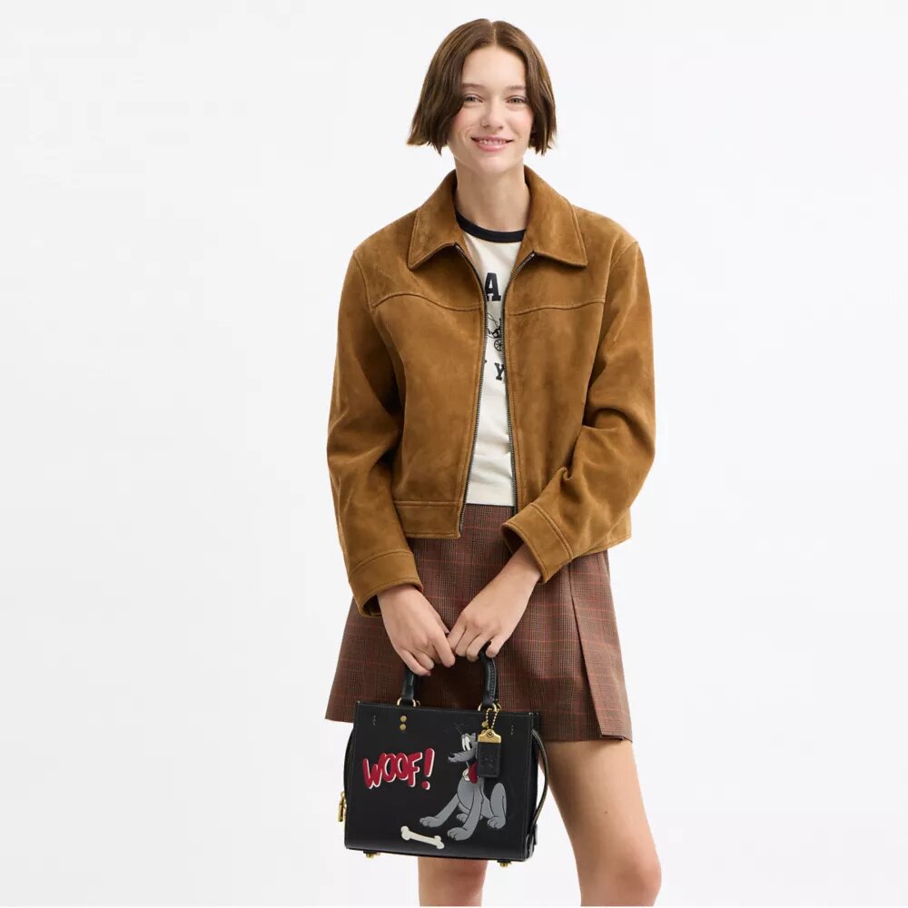 Disney X Coach Rogue Çantalar 25, Pluto ile