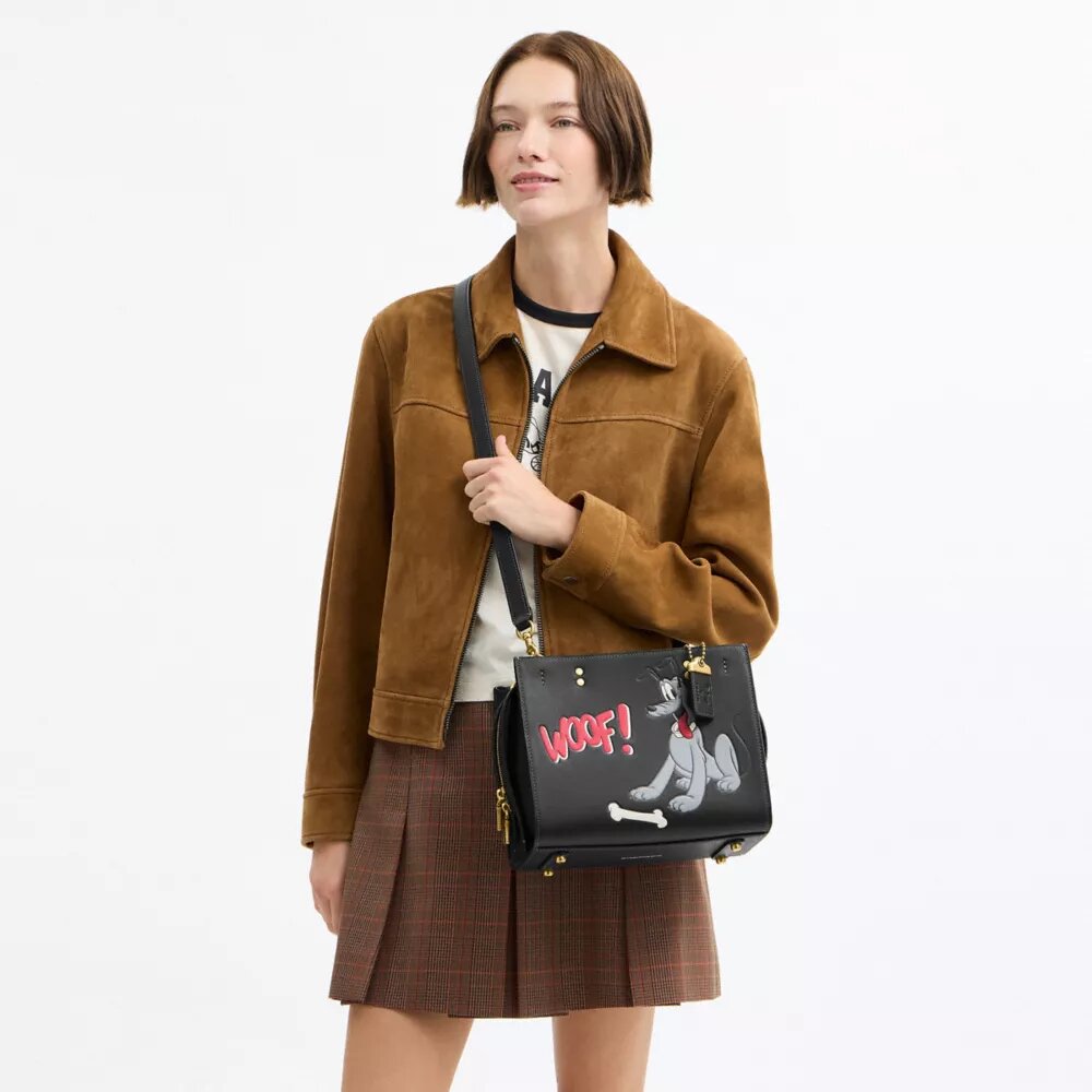 Disney X Coach Rogue Çantalar 25, Pluto ile