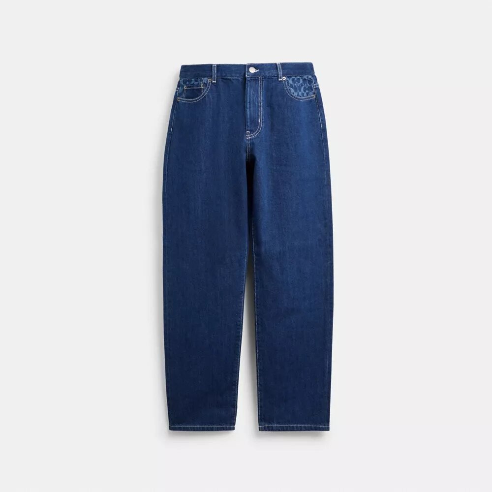Düz Kesim Denim Jean'ler