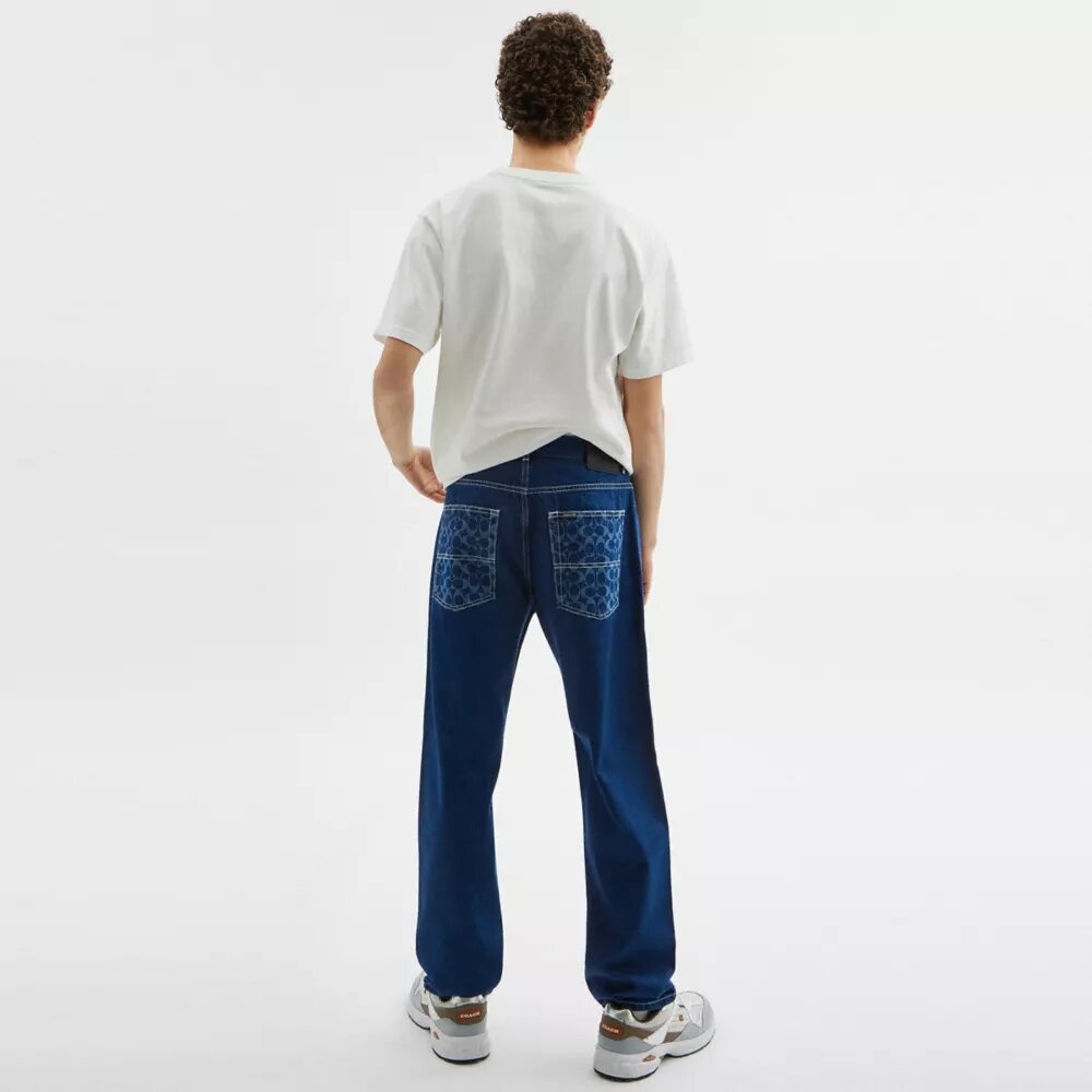 Düz Kesim Denim Jean'ler