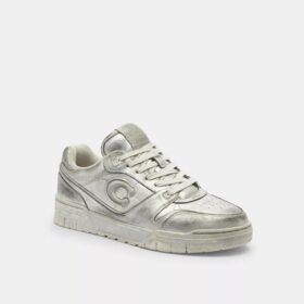 Eskitilmiş Metalik Deri Soho Sneaker'lar