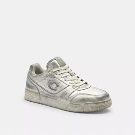 Eskitilmiş Metalik Deri Soho Sneaker'lar