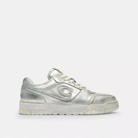 Eskitilmiş Metalik Deri Soho Sneaker’lar