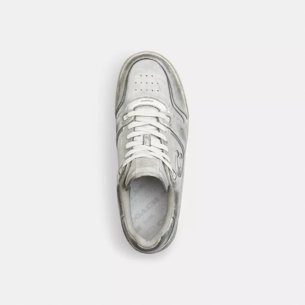 Eskitilmiş Metalik Deri Soho Sneaker'lar