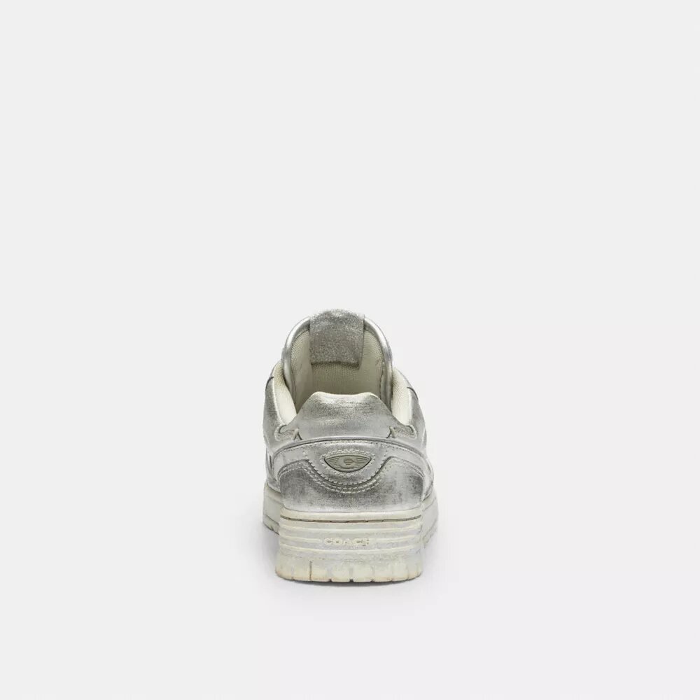 Eskitilmiş Metalik Deri Soho Sneaker'lar