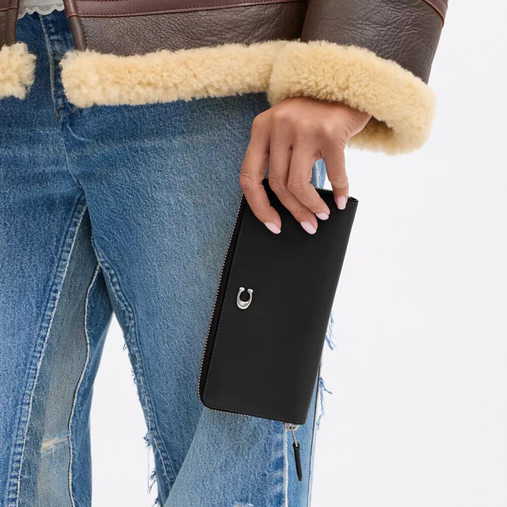Essential İnce Akordeon Fermuarlı Cüzdan
