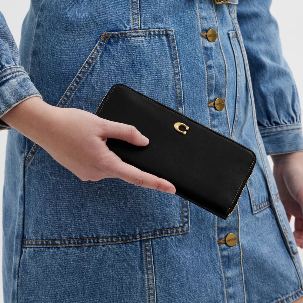 Essential İnce Akordeon Fermuarlı Cüzdan