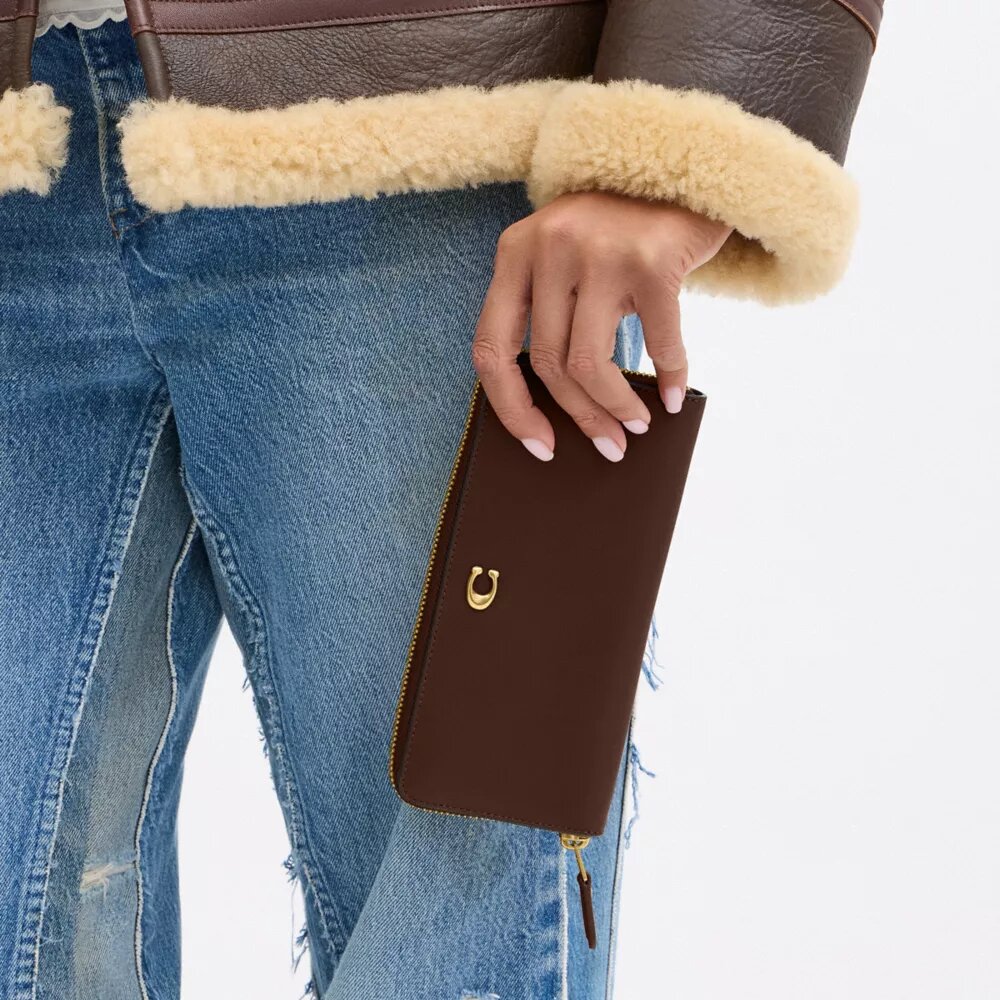 Essential İnce Akordeon Fermuarlı Cüzdan
