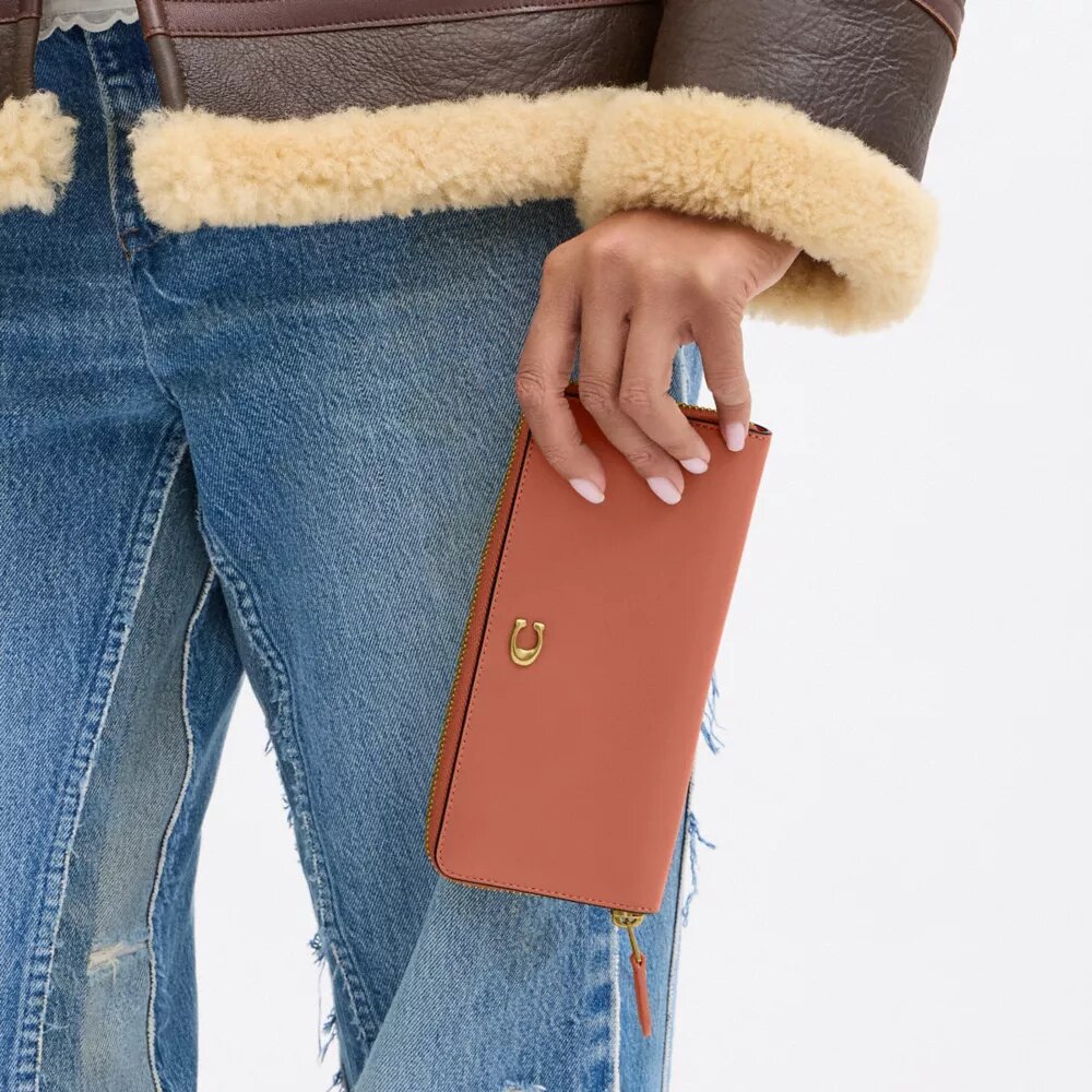 Essential İnce Akordeon Fermuarlı Cüzdan