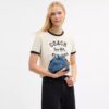 Faye Mini İpli Çanta, İmza Denim